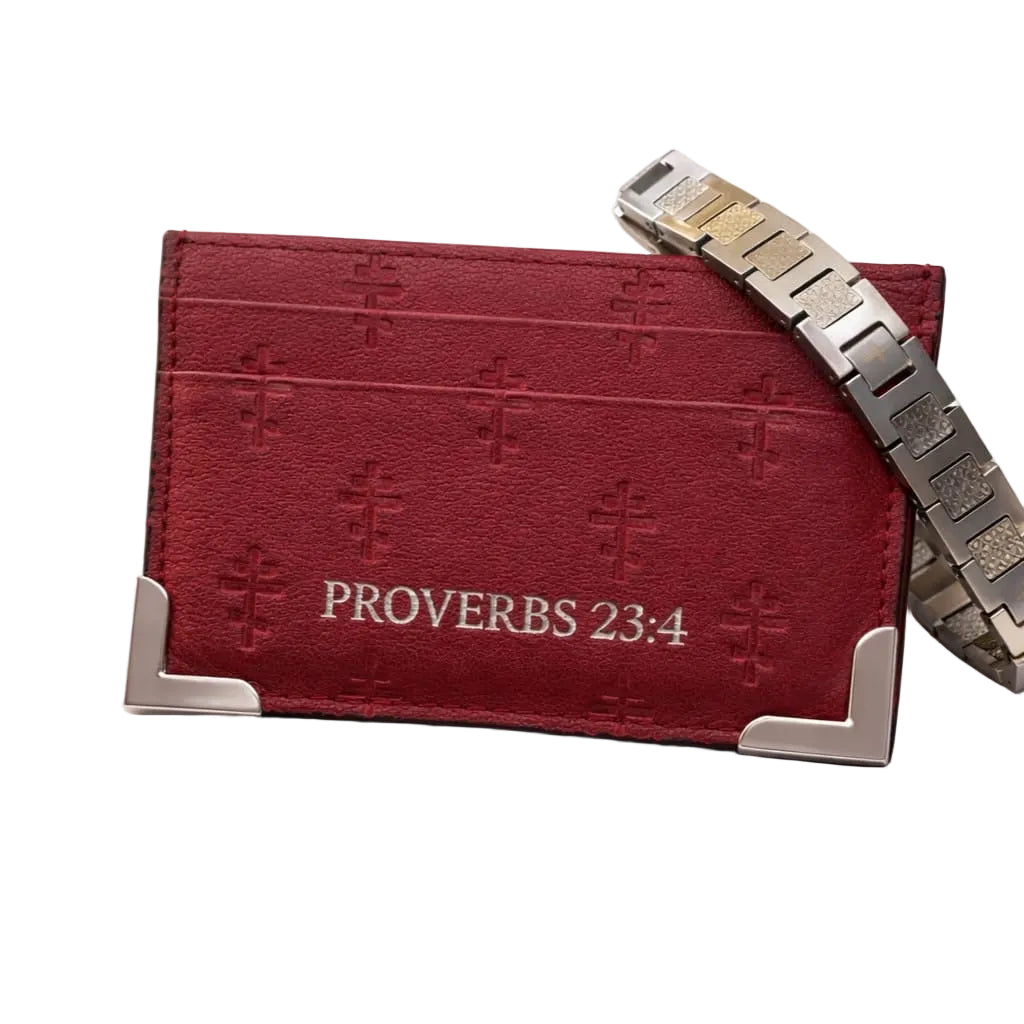 Orthodox Cardholder & Cross Bracelet