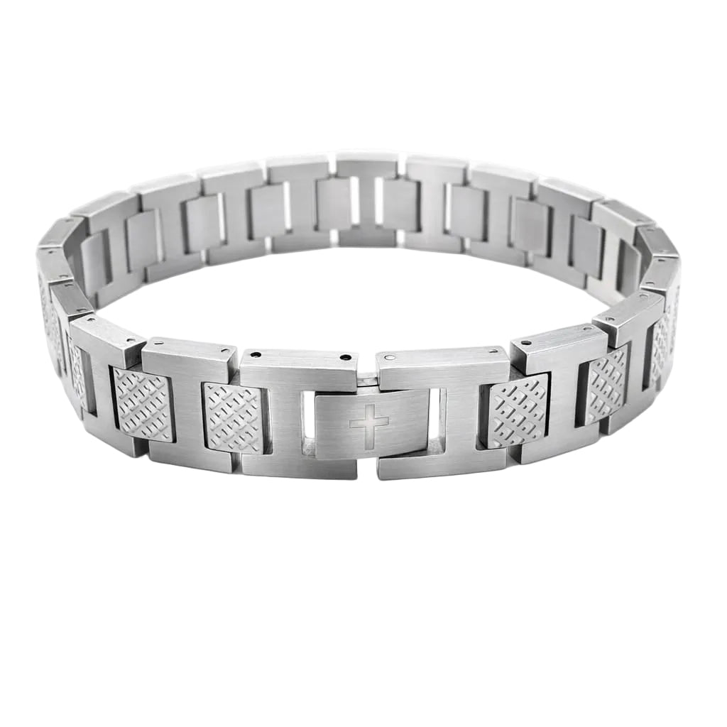 Cross Bracelet – Silber