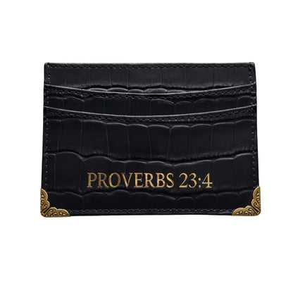 Black Cardholder