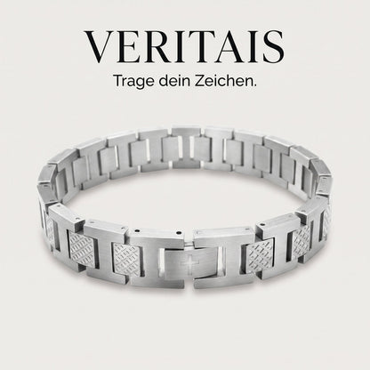 Veritais Cross Bracelet aus 316L Edelstahl