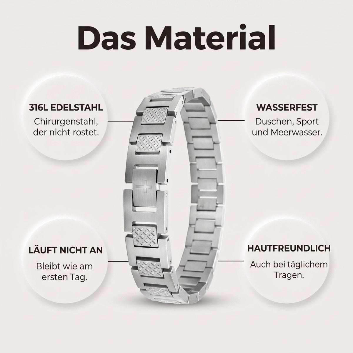 Das Material: 316L Chirurgenstahl im Detail